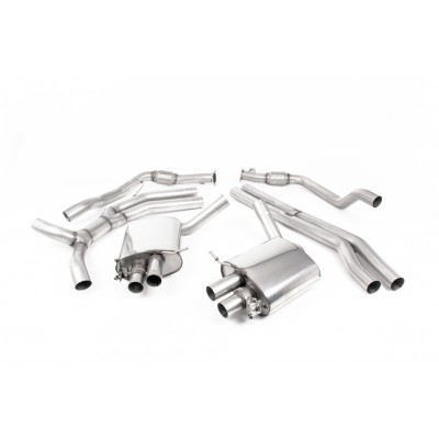 Milltek Cat Back Exhaust Road+ (Semi-Res)